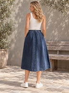Loose Asymmetric Elasticity Split-Joint Skirts - 117837_B1_新增