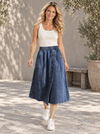 Loose Asymmetric Elasticity Split-Joint Skirts - 117837_CF_F1_新增