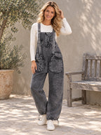Original Cool Denim Split-Joint Square-Neck Overalls - 99506_CF_F3_新增