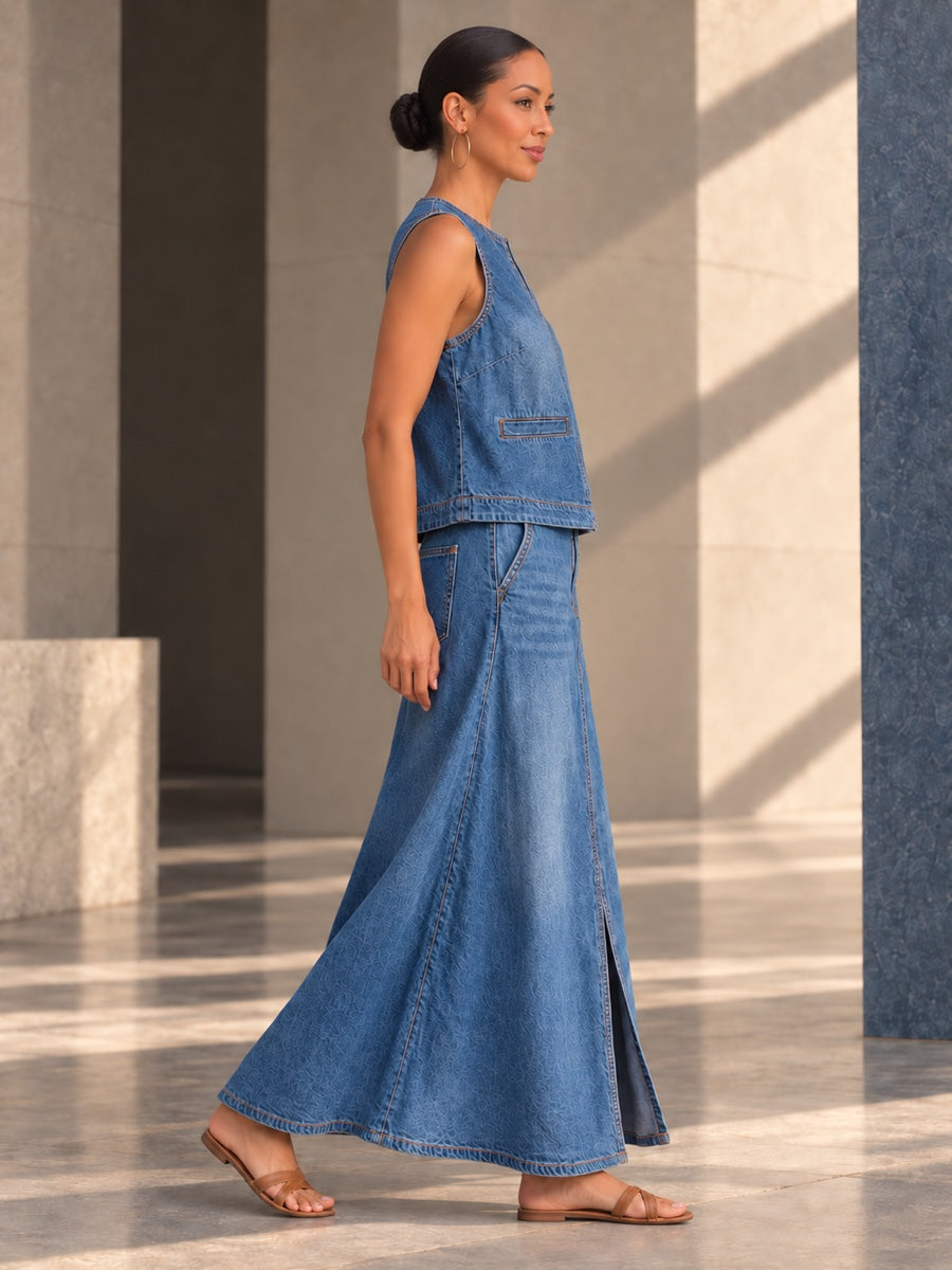 Loose Sleeveless Solid Color V-Neck Vest Top - 202156_S1_v01