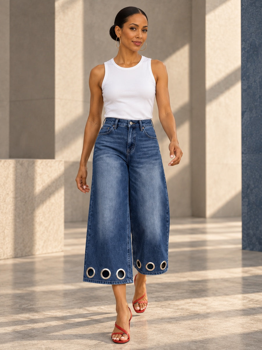 Loose Wide Leg Hollow Pockets Jean Pants Bottoms - 206316_CF_F1_v20261008