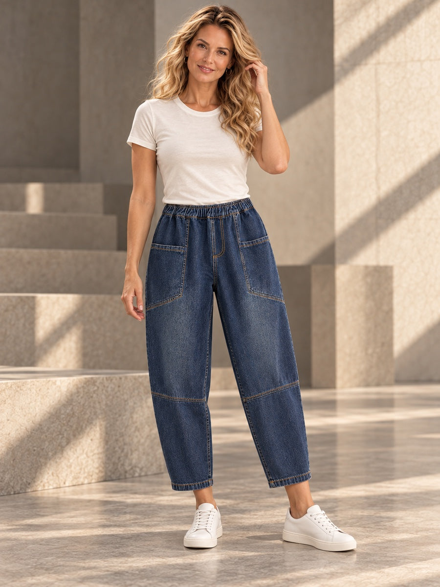 Loose Elasticity Jean Pants Bottoms - 99094_CF_F2_v20261008