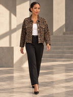 Long Sleeves Loose Buttoned Fringed Leopard Pockets Lapel Jackets Outerwear - 144169_CF_F1_v20261008