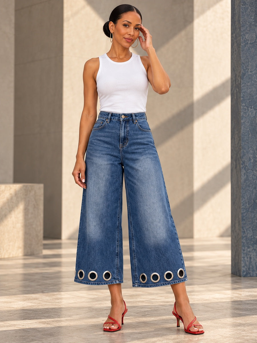 Loose Wide Leg Hollow Pockets Jean Pants Bottoms - 206316_CF_F2_v20261008