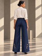 Wide Leg Buttoned Pockets Split-Joint Jean Pants Bottoms - 210434_B1_v20261008