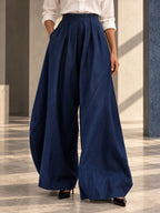 Harem Pants Loose Pleated Solid Color Jean Pants Bottoms - 185429_LOWER_v20261008