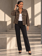 Long Sleeves Loose Buttoned Fringed Leopard Pockets Lapel Jackets Outerwear - 144169_CF_F2_v20261008