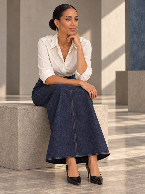 Column No Belt Solid Color Zipper Skirts Bottoms - 181611_OL_F2_v20261008