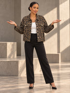 Long Sleeves Loose Buttoned Fringed Leopard Pockets Lapel Jackets Outerwear - 144169_CF_F3_v20261008