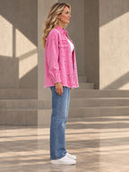 Long Sleeves Loose Fringed Pockets Lapel Outerwear - 125561_S1_v20261008