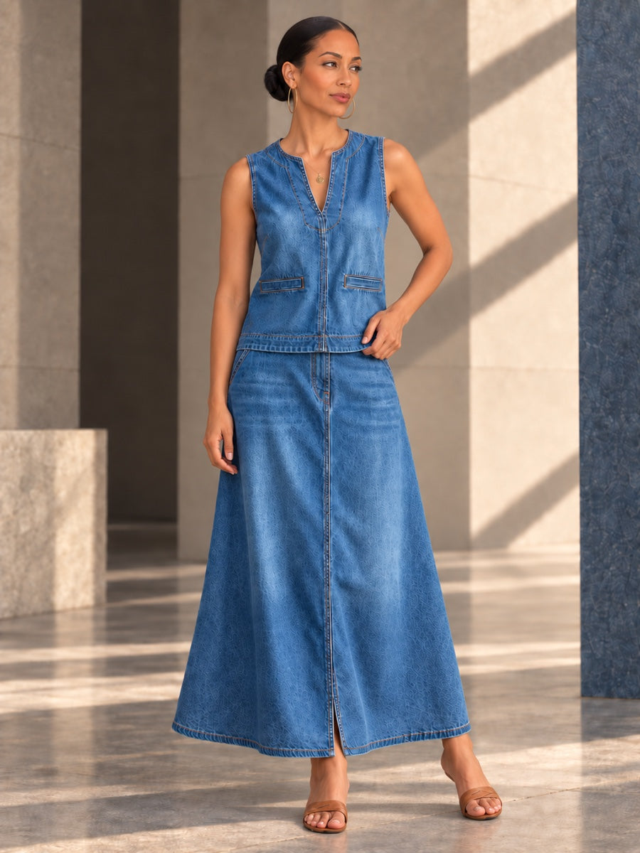 Loose Sleeveless Solid Color V-Neck Vest Top - 202156_OL_F3_v04