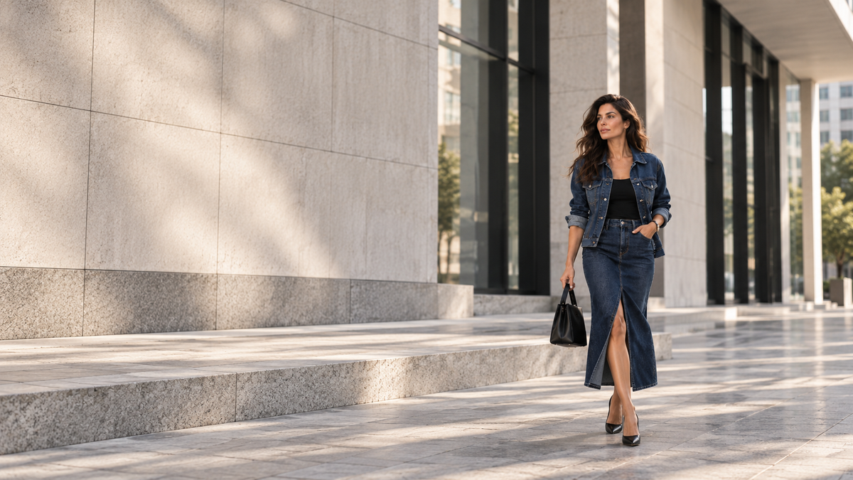 Velora Denim modern urban denim campaign